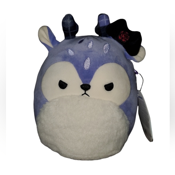 💜7" Binoche The Goth Deer Squishmallow 💜 - Picture 5 of 6